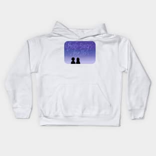 Bob Says Hello Silhouette Kids Hoodie